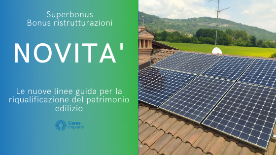 superbonus ristrutturazione patrimonio edilizio governo Draghi